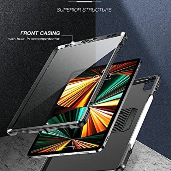 Ztotop iPad Pro 12.9 Strong Rugged Case 6th 5th Generation 2021 2022 Longevity - Picture 5 of 10